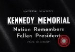 Image Kennedy Memorial United States USA, 1966, de la seconde 18 séquences d'archives historiques vidéo 65675026290