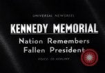 Image Kennedy Memorial United States USA, 1966, de la seconde 21 séquences d'archives historiques vidéo 65675026290