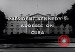 Image of Kennedy address on Cuban Missile Crisis Washington DC United States USA, 1962, second 4 stock footage video 65675026294