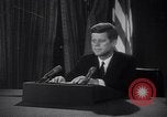 Image of Kennedy address on Cuban Missile Crisis Washington DC United States USA, 1962, second 37 stock footage video 65675026294