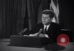Image of Kennedy address on Cuban Missile Crisis Washington DC United States USA, 1962, second 40 stock footage video 65675026294