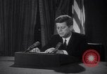 Image of Kennedy address on Cuban Missile Crisis Washington DC United States USA, 1962, second 44 stock footage video 65675026294