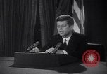 Image of Kennedy address on Cuban Missile Crisis Washington DC United States USA, 1962, second 46 stock footage video 65675026294