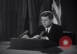 Image of Kennedy address on Cuban Missile Crisis Washington DC United States USA, 1962, second 48 stock footage video 65675026294