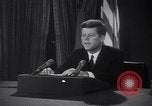 Image of Kennedy address on Cuban Missile Crisis Washington DC United States USA, 1962, second 57 stock footage video 65675026294
