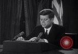 Image of Kennedy address on Cuban Missile Crisis Washington DC United States USA, 1962, second 61 stock footage video 65675026294