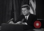 Image of Kennedy address on Cuban Missile Crisis Washington DC United States USA, 1962, second 62 stock footage video 65675026294