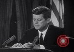 Image of Kennedy address Washington DC USA, 1962, second 1 stock footage video 65675026295