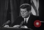 Image of Kennedy address Washington DC USA, 1962, second 6 stock footage video 65675026295