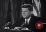 Image of Kennedy address Washington DC USA, 1962, second 7 stock footage video 65675026295
