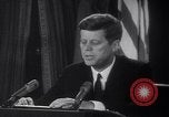 Image of Kennedy address Washington DC USA, 1962, second 10 stock footage video 65675026295