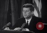 Image of Kennedy address Washington DC USA, 1962, second 11 stock footage video 65675026295