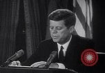 Image of Kennedy address Washington DC USA, 1962, second 14 stock footage video 65675026295