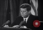 Image of Kennedy address Washington DC USA, 1962, second 15 stock footage video 65675026295