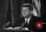 Image of Kennedy address Washington DC USA, 1962, second 19 stock footage video 65675026295