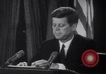 Image of Kennedy address Washington DC USA, 1962, second 20 stock footage video 65675026295
