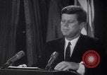 Image of Kennedy address Washington DC USA, 1962, second 21 stock footage video 65675026295