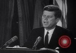 Image of Kennedy address Washington DC USA, 1962, second 22 stock footage video 65675026295