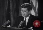Image of Kennedy address Washington DC USA, 1962, second 23 stock footage video 65675026295