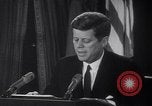 Image of Kennedy address Washington DC USA, 1962, second 24 stock footage video 65675026295