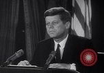 Image of Kennedy address Washington DC USA, 1962, second 27 stock footage video 65675026295