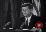 Image of Kennedy address Washington DC USA, 1962, second 29 stock footage video 65675026295