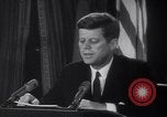 Image of Kennedy address Washington DC USA, 1962, second 33 stock footage video 65675026295