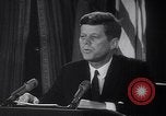 Image of Kennedy address Washington DC USA, 1962, second 35 stock footage video 65675026295