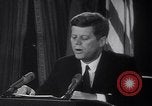 Image of Kennedy address Washington DC USA, 1962, second 36 stock footage video 65675026295