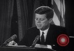 Image of Kennedy address Washington DC USA, 1962, second 41 stock footage video 65675026295