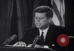 Image of Kennedy address Washington DC USA, 1962, second 43 stock footage video 65675026295