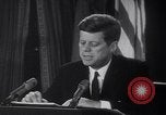 Image of Kennedy address Washington DC USA, 1962, second 47 stock footage video 65675026295