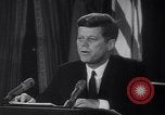 Image of Kennedy address Washington DC USA, 1962, second 49 stock footage video 65675026295