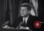 Image of Kennedy address Washington DC USA, 1962, second 50 stock footage video 65675026295