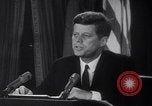 Image of Kennedy address Washington DC USA, 1962, second 59 stock footage video 65675026295