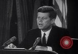 Image of Kennedy address Washington DC USA, 1962, second 62 stock footage video 65675026295