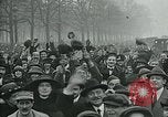 Image of Paris armistice celebration Paris France, 1918, second 48 stock footage video 65675026311
