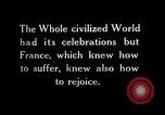 Image of Armistice celebration in Paris end of World War I Paris France, 1918, second 1 stock footage video 65675026312