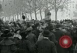 Image of Armistice celebration in Paris end of World War I Paris France, 1918, second 32 stock footage video 65675026312