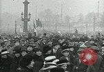 Image of Armistice celebration in Paris end of World War I Paris France, 1918, second 41 stock footage video 65675026312