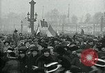 Image of Armistice celebration in Paris end of World War I Paris France, 1918, second 46 stock footage video 65675026312