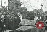 Image of Armistice celebration in Paris end of World War I Paris France, 1918, second 52 stock footage video 65675026312
