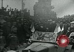 Image of Armistice celebration in Paris end of World War I Paris France, 1918, second 54 stock footage video 65675026312