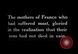 Image of armistice celebration with effigy Paris France, 1918, second 1 stock footage video 65675026313