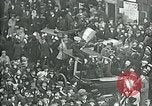 Image of armistice celebration with effigy Paris France, 1918, second 3 stock footage video 65675026313