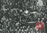 Image of armistice celebration with effigy Paris France, 1918, second 4 stock footage video 65675026313