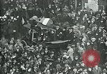 Image of armistice celebration with effigy Paris France, 1918, second 6 stock footage video 65675026313