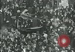 Image of armistice celebration with effigy Paris France, 1918, second 7 stock footage video 65675026313