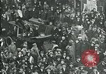 Image of armistice celebration with effigy Paris France, 1918, second 8 stock footage video 65675026313