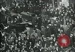 Image of armistice celebration with effigy Paris France, 1918, second 9 stock footage video 65675026313